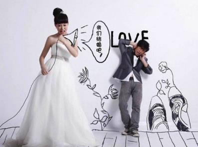 另类婚纱照