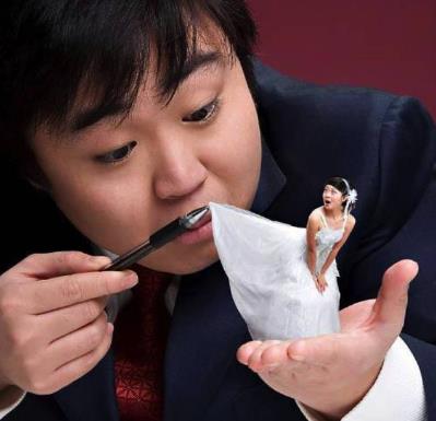 另类婚纱照