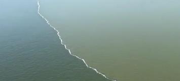 两片海水居然不会交融