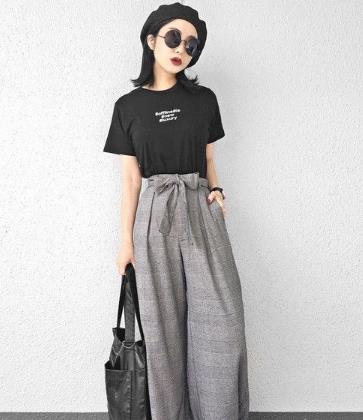 格子衣服时尚穿搭法