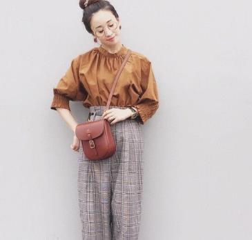 格子衣服时尚穿搭法