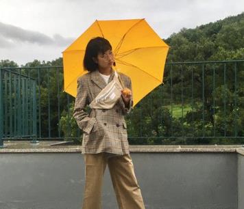 格子衣服时尚穿搭法