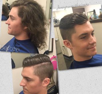 长发美男成功蜕变性感男神