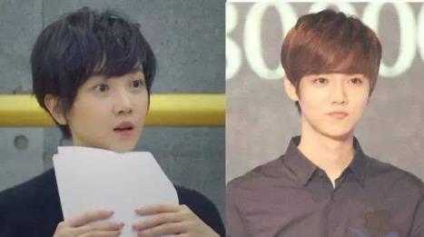 陈小纭撞脸鹿晗 陈小纭撞脸鹿晗