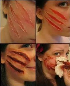 终于知道电影里皮开肉绽是怎么弄的了 终于知道电影里皮开肉绽是怎么弄的了