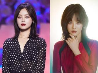 辛芷蕾法式刘海发型：辛芷蕾也有这么可爱的一面