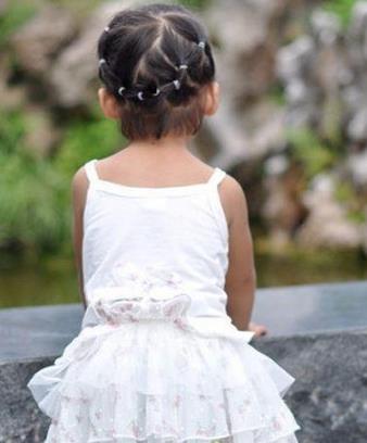 小女孩怎样扎头发才可爱，18款给女儿扎头发图片