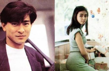 年轻朱丽倩照片曝光:清纯可爱引刘德华宠爱