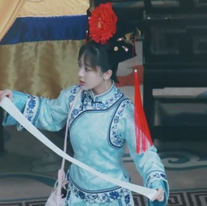 杨紫紫薇造型路透，杨紫张子枫合作过吗