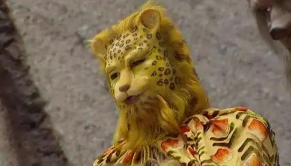 西游记金钱豹扮演者送祝福,西游记金钱豹是什么梗