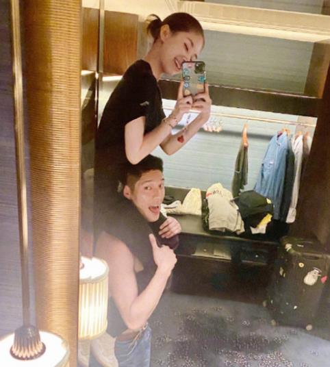 王子文坐吴永恩肩上自拍表示恩爱，王子文演的警察是什么电视剧 