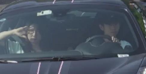 张一山副驾驶是谁,张一山开什么车