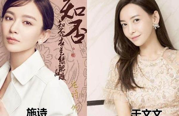 施诗和谁长的像,施诗和谁撞脸