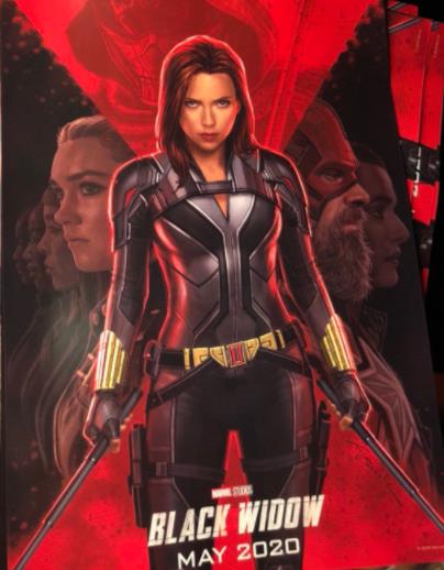 黑寡妇新海报曝光 身穿紧身衣炫酷无比