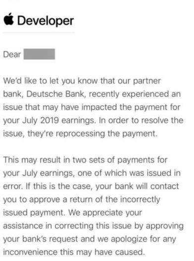 苹果追回误发工资 事件详情始末曝光 苹果追回误发工资 事件详情始末曝光