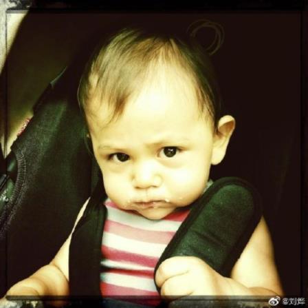 刘烨为儿子庆生怎么回事 时光九宫格纪录诺一成长