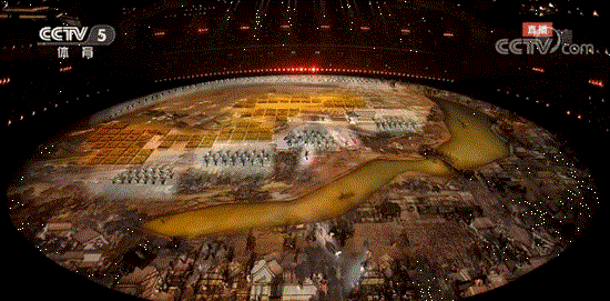 真人版清明上河图亮相军运会 军运会开幕式亮点集锦 真人版清明上河图亮相军运会 军运会开幕式亮点集锦