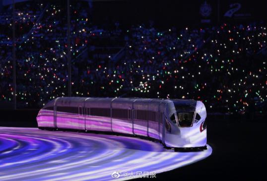 真人版清明上河图亮相军运会 军运会开幕式亮点集锦