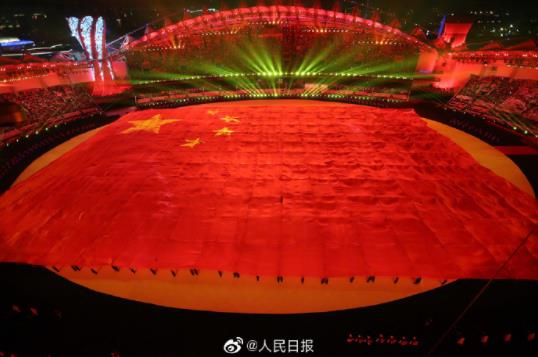 真人版清明上河图亮相军运会 军运会开幕式亮点集锦