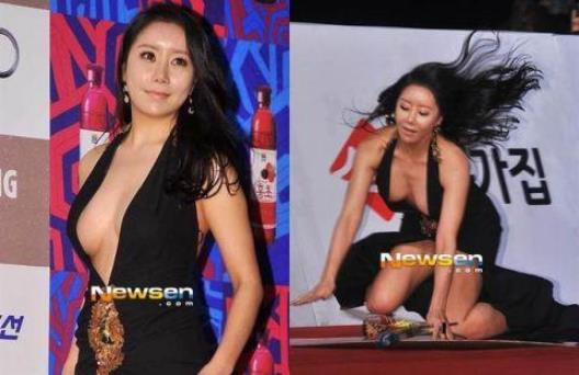 韩女星家暴男友被判刑 曾走红毯走光一夜而红 韩女星家暴男友被判刑 曾走红毯走光一夜而红