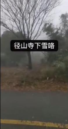 杭州下雪刷爆朋友圈 余杭银装素裹的美景你见过吗