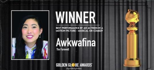 全球奖首位亚裔影后出炉 竟撞脸林永健真的假的