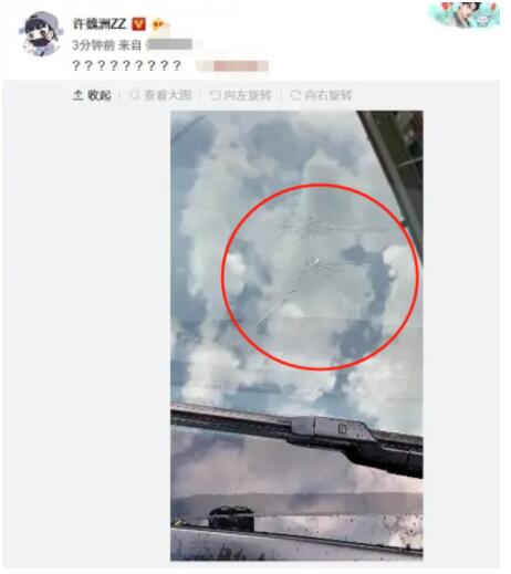 许魏洲车玻璃被冰雹砸裂 现场画面曝光既心疼又好笑