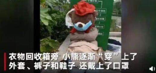 医学院被遗弃的小熊火了 小熊被遗弃背后的故事让人泪目 医学院被遗弃的小熊火了 小熊被遗弃背后的故事让人泪目