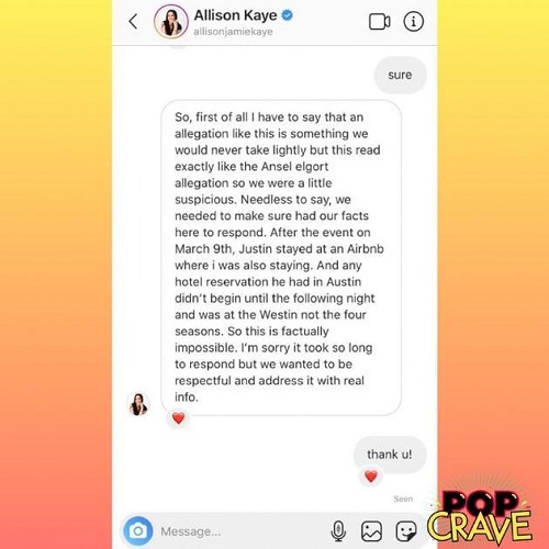 比伯晒证据否认性侵粉丝什么情况 双方亮出证据究竟谁在说谎