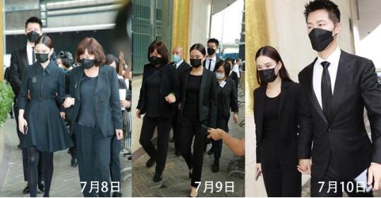 何超莲窦骁疑已同居 连续三天以准女婿身份参加赌王葬礼疑似已订婚