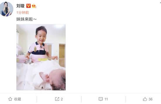 刘璇二胎得女 刘璇和富豪老公王弢是怎么认识的