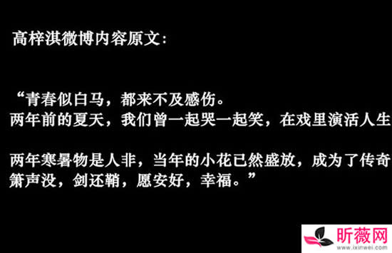 为什么说赵丽颖是高梓淇永远的痛 高梓淇和赵丽颖为什么分手 为什么说赵丽颖是高梓淇永远的痛 高梓淇和赵丽颖为什么分手