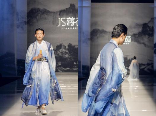 扛起国风服饰大旗，蒋硕“江南?忆”发布会闪耀中国国际时装周