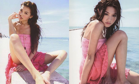 周秀娜图片穿搭写真 模特周秀娜身材就是好