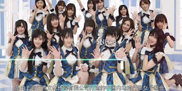 snh48成员名单介绍 snh48成员名单介绍