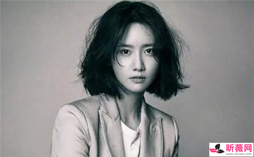 林允儿短发图片：流行短发林允儿短发示范