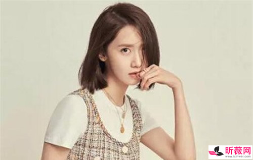 林允儿短发图片：流行短发林允儿短发示范