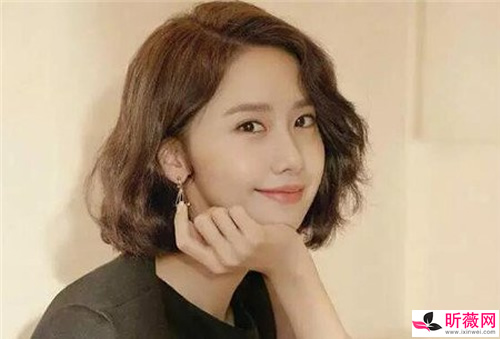 林允儿短发图片：流行短发林允儿短发示范