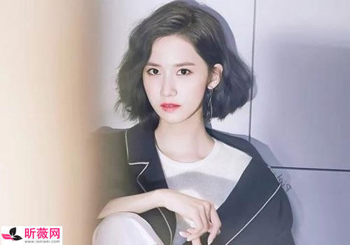 林允儿新短发照片2020 林允儿一套韩式短发美图