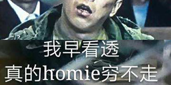 homie是什么意思