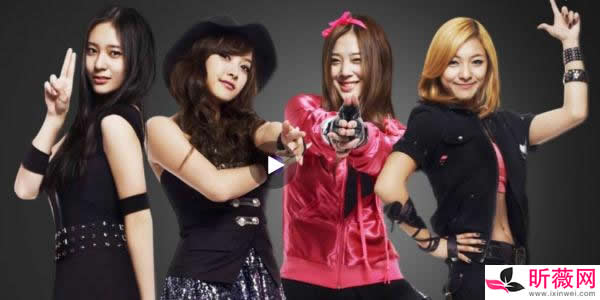 女团f(x)成员名单及4个歌曲MV精选