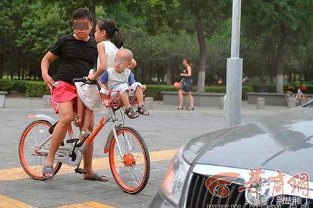 情侣共乘共享单车：面对面的姿势,盘点情侣单车不雅姿势