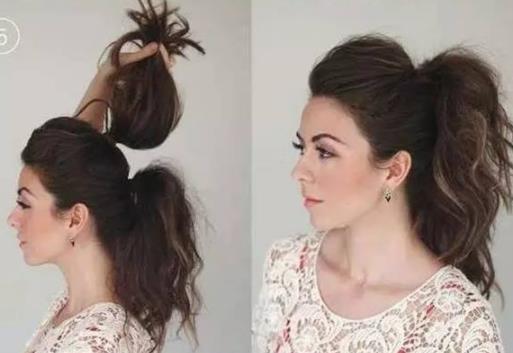 高马尾这样扎,至少年轻10岁,赶紧学学吧!（图）