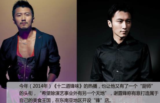 谢霆锋个人资料简介：谢霆锋情感和张柏芝离婚原因