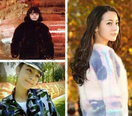 迪丽热巴整容前照片：迪丽热巴整容了吗,旧照曝光