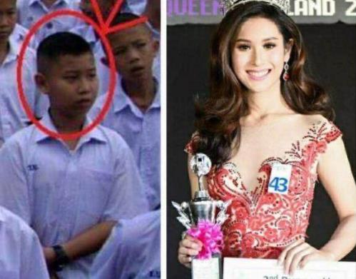 为什么人妖可以那么漂亮：泰国人妖变身前后对比照