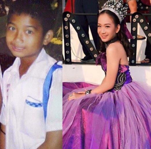 为什么人妖可以那么漂亮：泰国人妖变身前后对比照