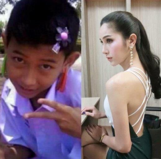 为什么人妖可以那么漂亮：泰国人妖变身前后对比照
