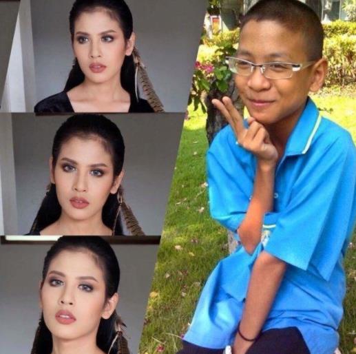 为什么人妖可以那么漂亮：泰国人妖变身前后对比照