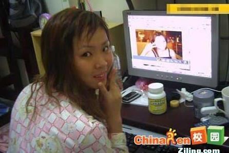 大学女生日常生活照片：无法想象的任性（图）